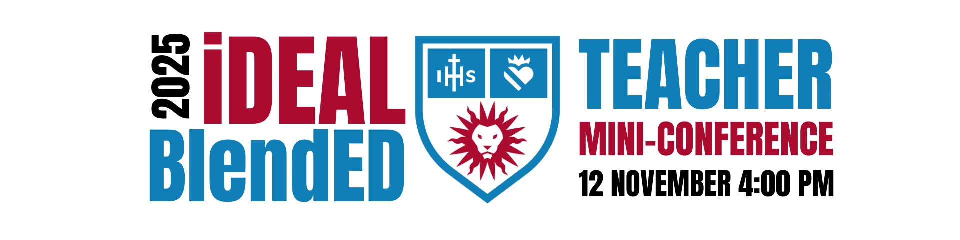 Banner and logo for iDEAL's BlendED 2025 Conference